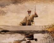 温斯洛 荷默 : Fishing in the Adirondacks